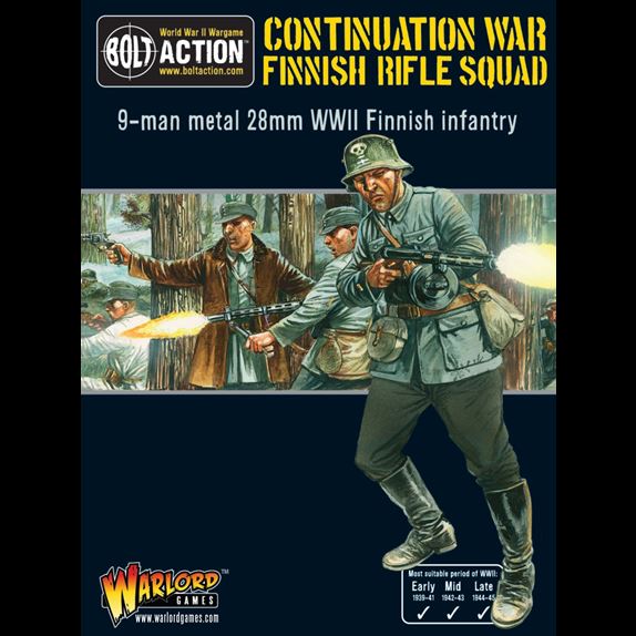 WGB FN 02 Finnish Infantry Squad Front Cover