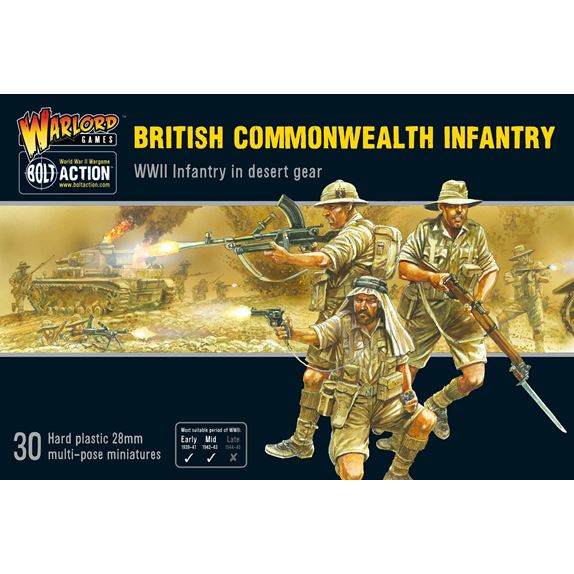 402011017 British Commonwealth Infantry Box Front