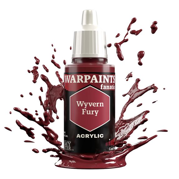 WP3116 Wyvern Fury Acrylics 2 Copy
