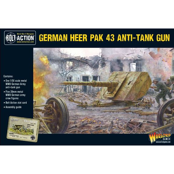 402212008 German Heer Pak 43 Anti Tank Gun GW5 RTE