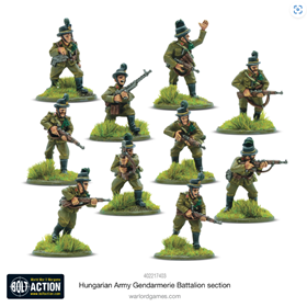 Hungarian Army Gendarmerie Battalion Section