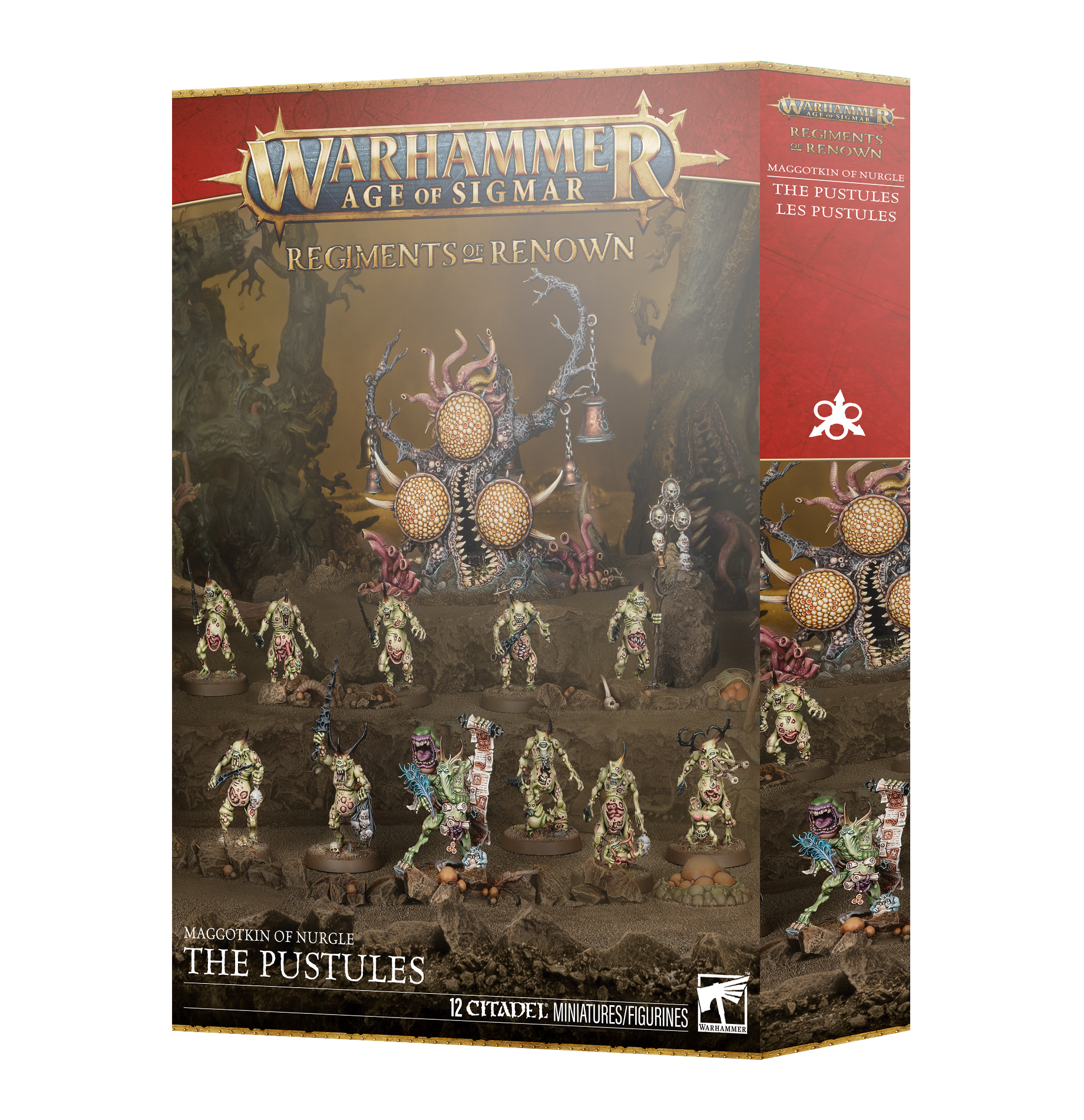 Https Trade.Games Workshop.Com Assets 2025 12 99120201217 Webmaggotkinofnurglethepustulesregimentofrenownbox