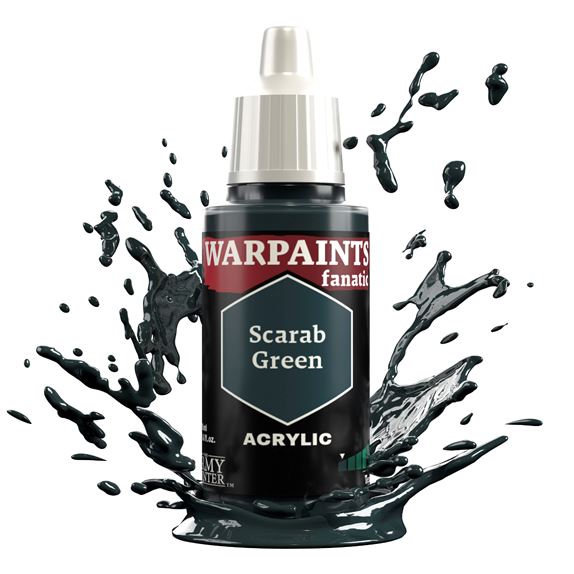 WP3043 Scarab Green Acrylics 2 Copy