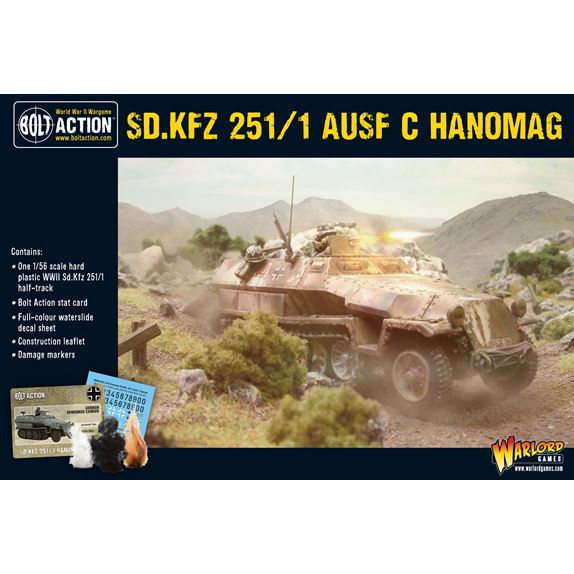 402012025 Sd.Kfz 251 C Hanomag Box Front