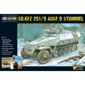 402012005 Sd Kdz 251 9 Ausf D Stummel Half Track Box Front