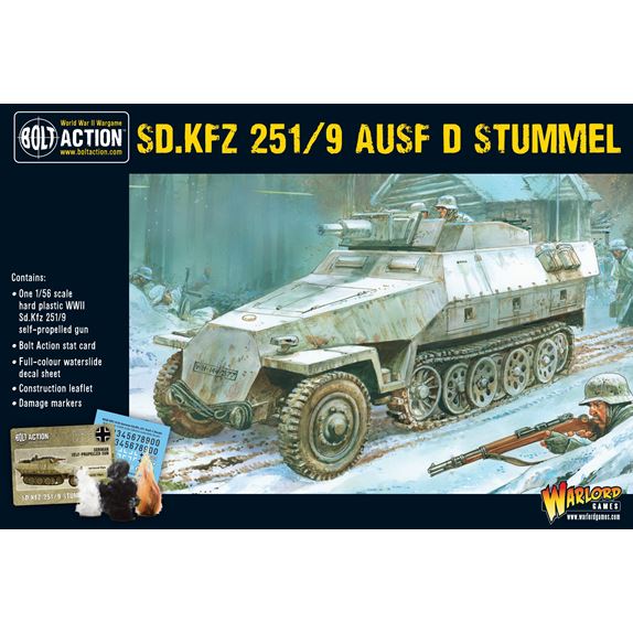 402012005 Sd Kdz 251 9 Ausf D Stummel Half Track Box Front