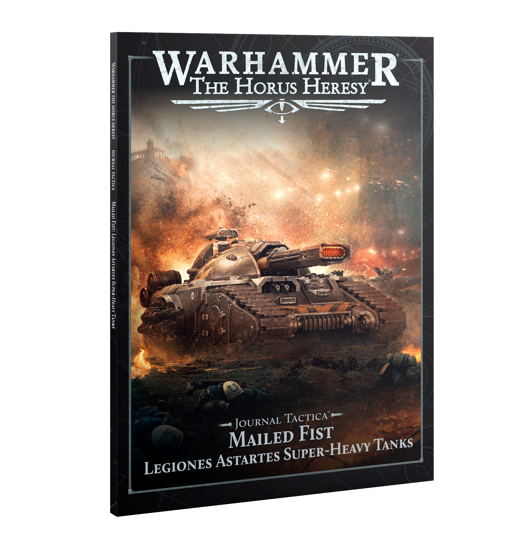Https Trade.Games Workshop.Com Assets 2026 03 60043099018 Horusheresymailedfistsuperheavytanksofthelegionesastartesjournal01