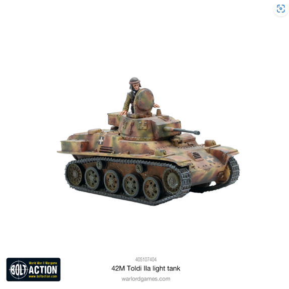 42M Toldi IIA Light Tank