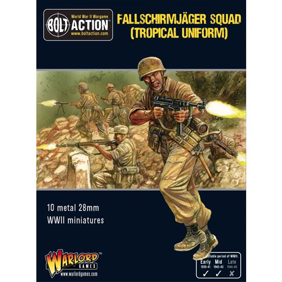 402212105 Fallschirmjager Squad Tropical Uniform Box Front