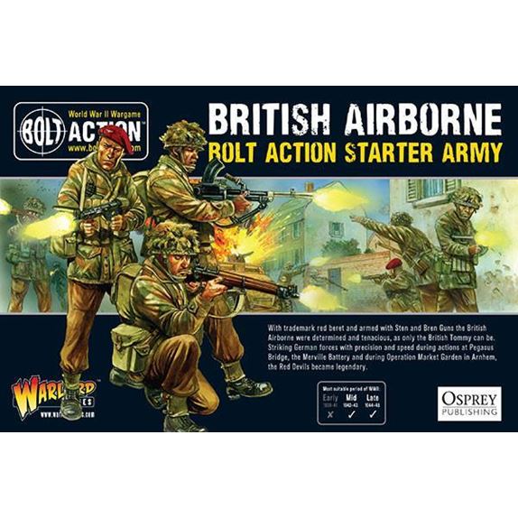 409911101 British Airborne Starter Army Box Front
