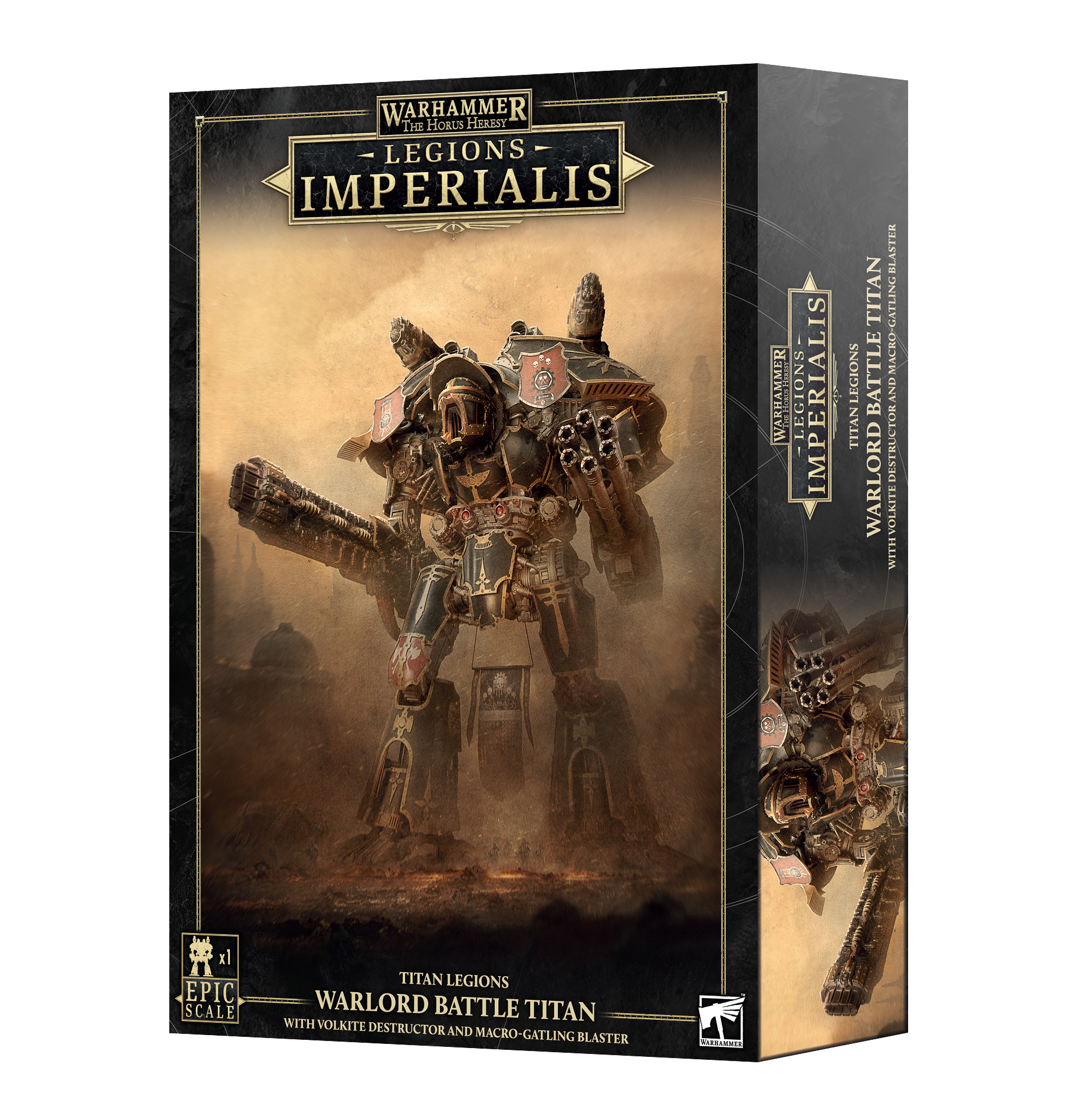 Https Trade.Games Workshop.Com Assets 2026 07 99122699038 Lititanlegionswarlordtitanwithvolkitedestructorandmacrogatlingblaster10